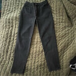 || SOLD ||BONGO Women's Straight Skinny Leg Black Denim Jeans 13